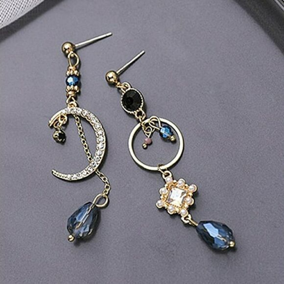 Moon Drop Earrings  - Picture 1 of 5